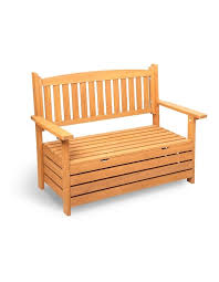 Gardeon 2 Seat Wooden Outdoor Storage