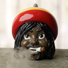 Rasta Backflow Incense Burner