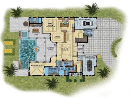 Luxury 2 Story Beach House Plan Plan 1456