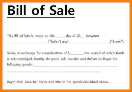 Microsoft Word Bill Of Sale Template Or Elegant Microsoft Word