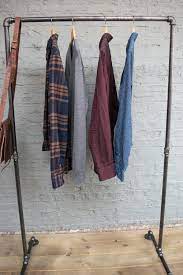 DIY Industrial Pipe Clothing Rack —