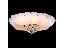 In living rooms, bedrooms or open foyers, where people might be walking underneath a fixture: Romantic Crystal Lotus Living Room Ceiling Lamp Fixture Classic Glass Bedroom Ceiling Lamps Princess Room Ceiling Light Newegg Com