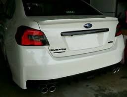 Tail Light Tint Overlays 35 Light Smoke For 2015 2020 Subaru Wrx Wrx Sti Ebay