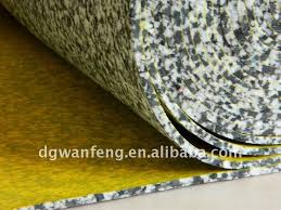 sponge underlay underlayment carpet