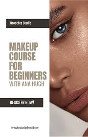 makeup course poster in ilrator