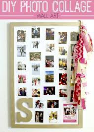 Diy Photo Collage Wall Art Tutorial