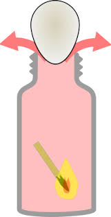 Kuvahaun tulos haulle what happens egg in the bottle