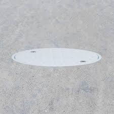 Oatey Round White Pvc Area Floor Drain