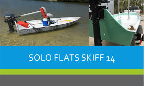 solo flats skiff boat plans sk14
