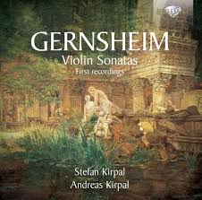 Stefan Kirpal \u0026amp; Andreas Kirpal: Friedrich Gernsheim – Violin ...