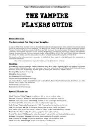 the vire players guide faalor