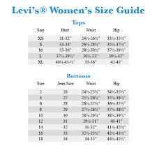 Levis Size Conversion Chart Www Bedowntowndaytona Com