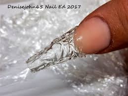 plastic wrap nails