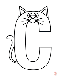 learning with letter coloring pages