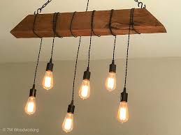 Amazon Com Reclaimed Barn Timber Hanging Light Fixture 36 And 42 Long Handmade By 7m Woodworking Handmade