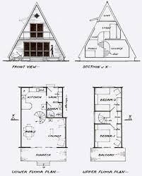 A Frame Cottage Plans For A Guest House