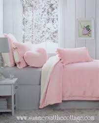Shabby Barely Pink Chic Winter White