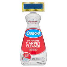 carbona carpet cleaner oxy powered 2 in 1 value size 27 5 fl oz