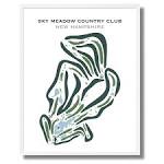Sky Meadow Country Club, New Hampshire Golf Course Maps and Prints ...