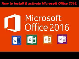 install and activate microsoft office