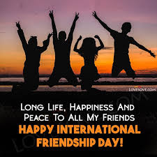 Friends help you cope with traumas, such as divorce, serious illness, job loss, or the death of a loved one. Happy National Friendship Day Quotes
