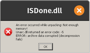 isdone dll cant install games support