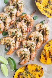 asian grilled shrimp and mango taming
