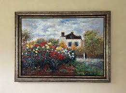 Claude Monet Artist Garden At