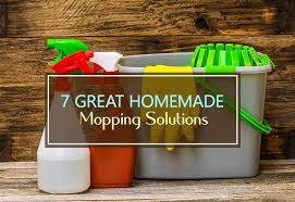 7 great homemade mopping solutions