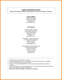 Resume Reference Sheet Best Of How To List References A Resume