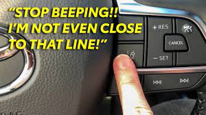 lane departure on your toyota