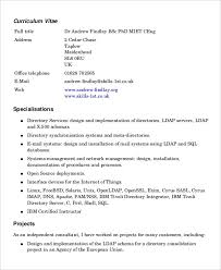 Free Resume Templates Printable Template Business Psd