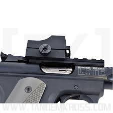 shadow picatinny rail for ruger mark