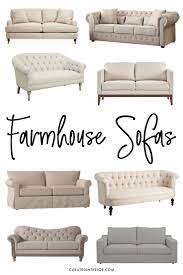 A small living room doesn't have to cramp your style. 12 Perfect Farmhouse Sofas For All Budgets