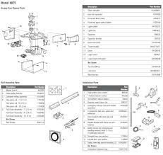 liftmaster parts diagrams parts diagrams