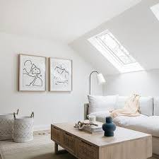 Living Room Sloped Ceiling Design Ideas