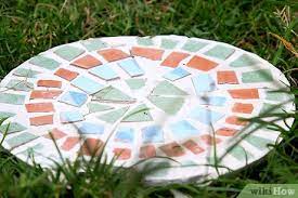 How To Make Mosaic Stepping Stones 10