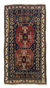 kurdish rug west persia area auction