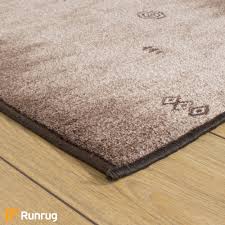 runner rugs gabbeh brown modern aztec