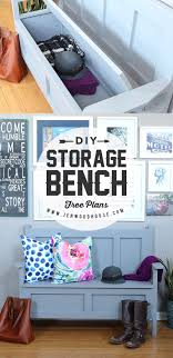 diy storage bench the house of wood