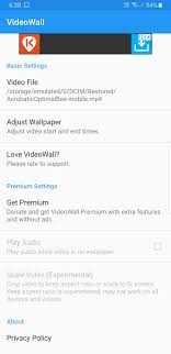 video wallpaper on your android device