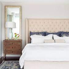 cream and blue bedrooms design ideas