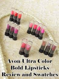 avon ultra color bold lipsticks review