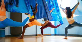 aerial yoga how to benefits safety