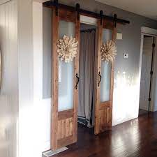 Modern Diy Sliding Door With Frosted