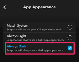 Snapchat dark mode for android & iphone. How To Use Snapchat S Dark Mode On Your Iphone
