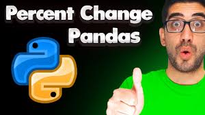 growth rate in pandas pct change