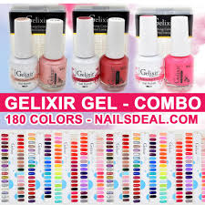 Gelixir Gel Duo Combo 1 To 180 Free Color Chart