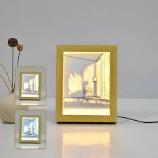 Led Glowing Photo Frame Living Room