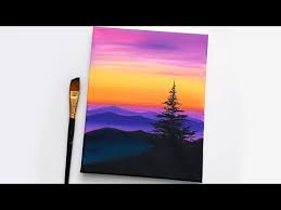 Sunset Painting Tutorial